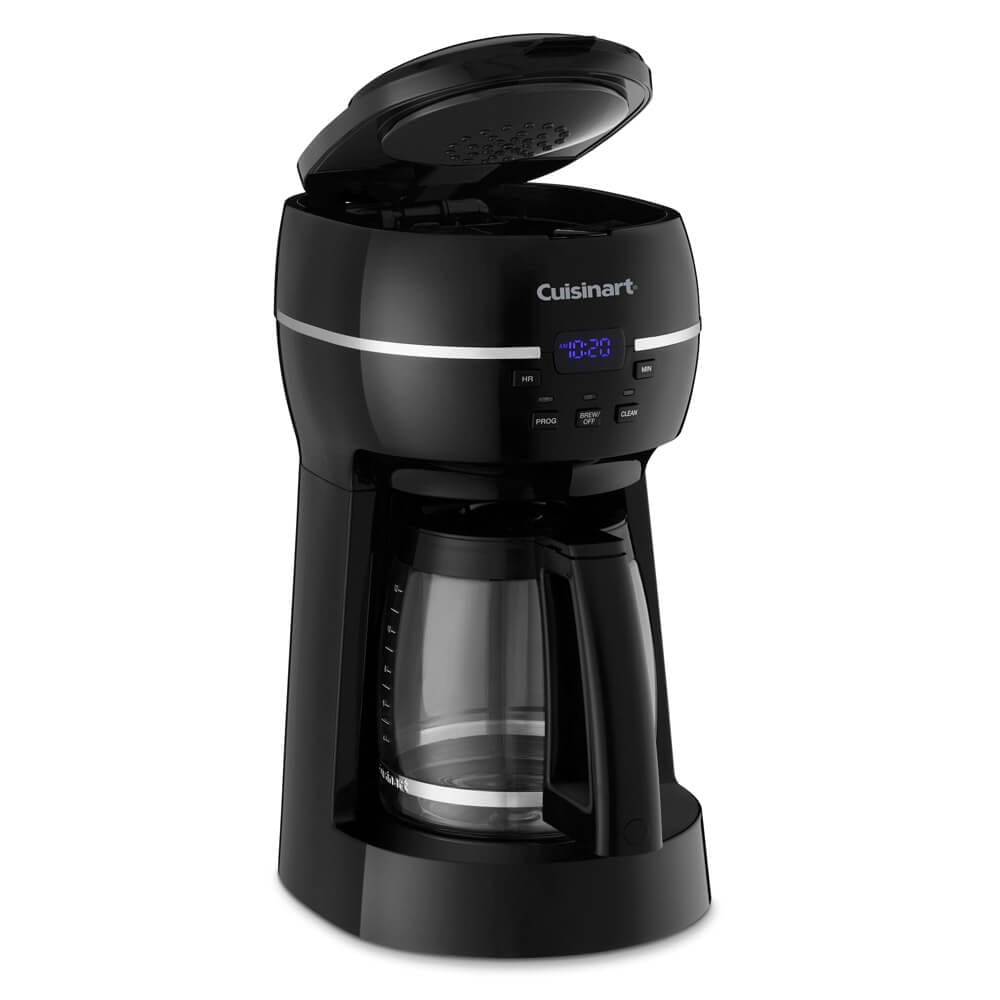 Cuisinart 12-Cup Programmable Coffee Maker, Black (Factory Refurbished)