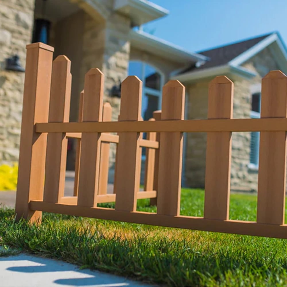 Vita Country Corner Picket Fence