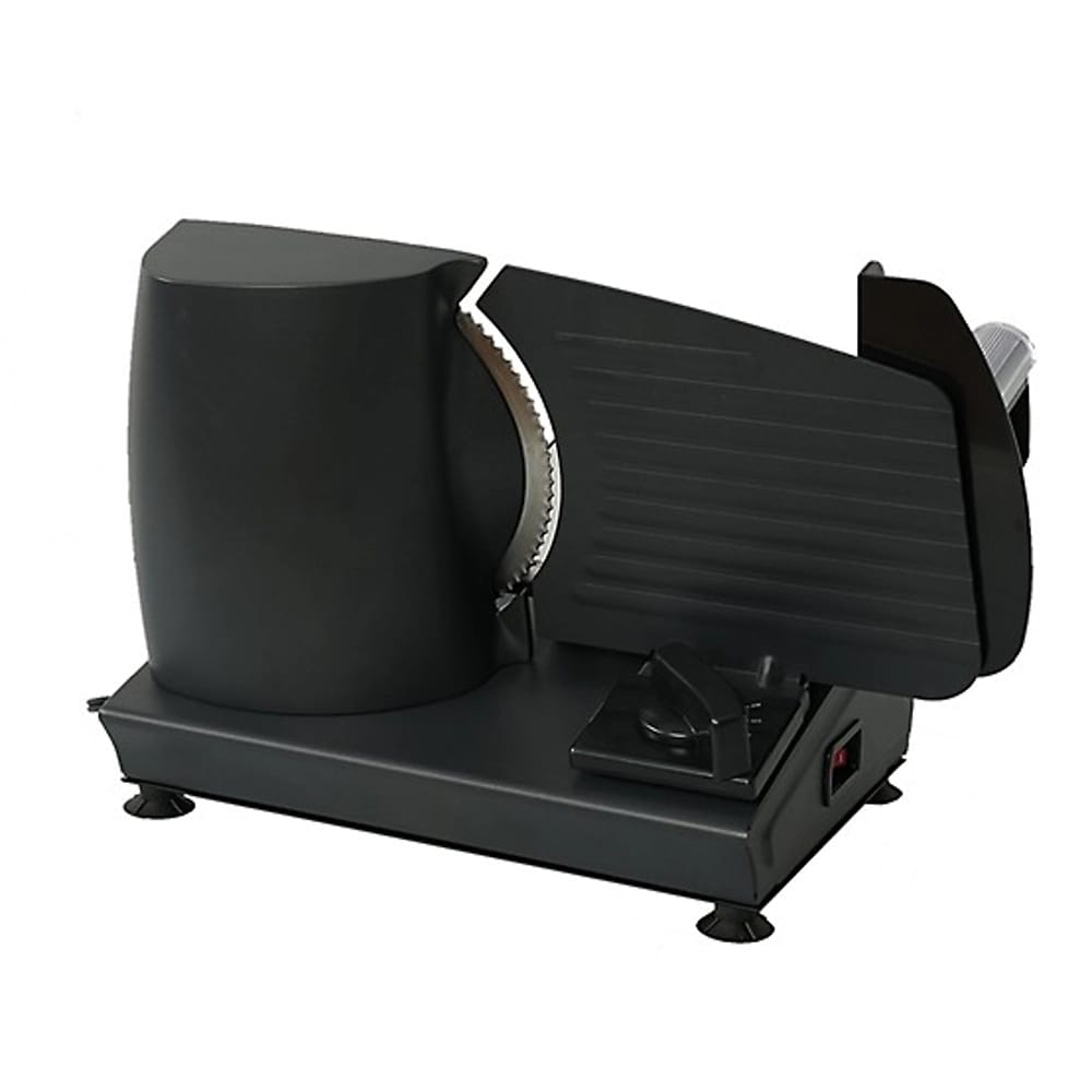 Valley Sportsman 7.5" Electric Meat Slicer, Black