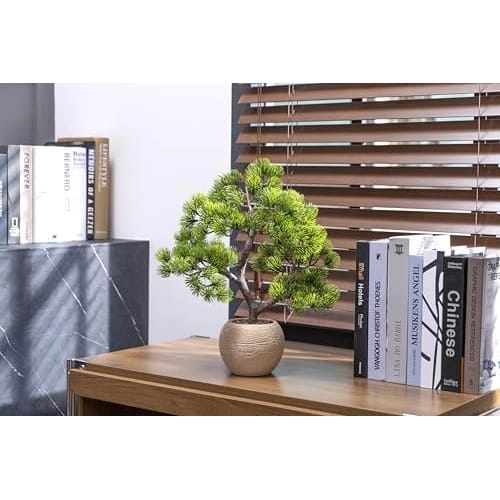 Vintage Home 14" Bonsai Trees in Ceramic Vase, 2 Pack