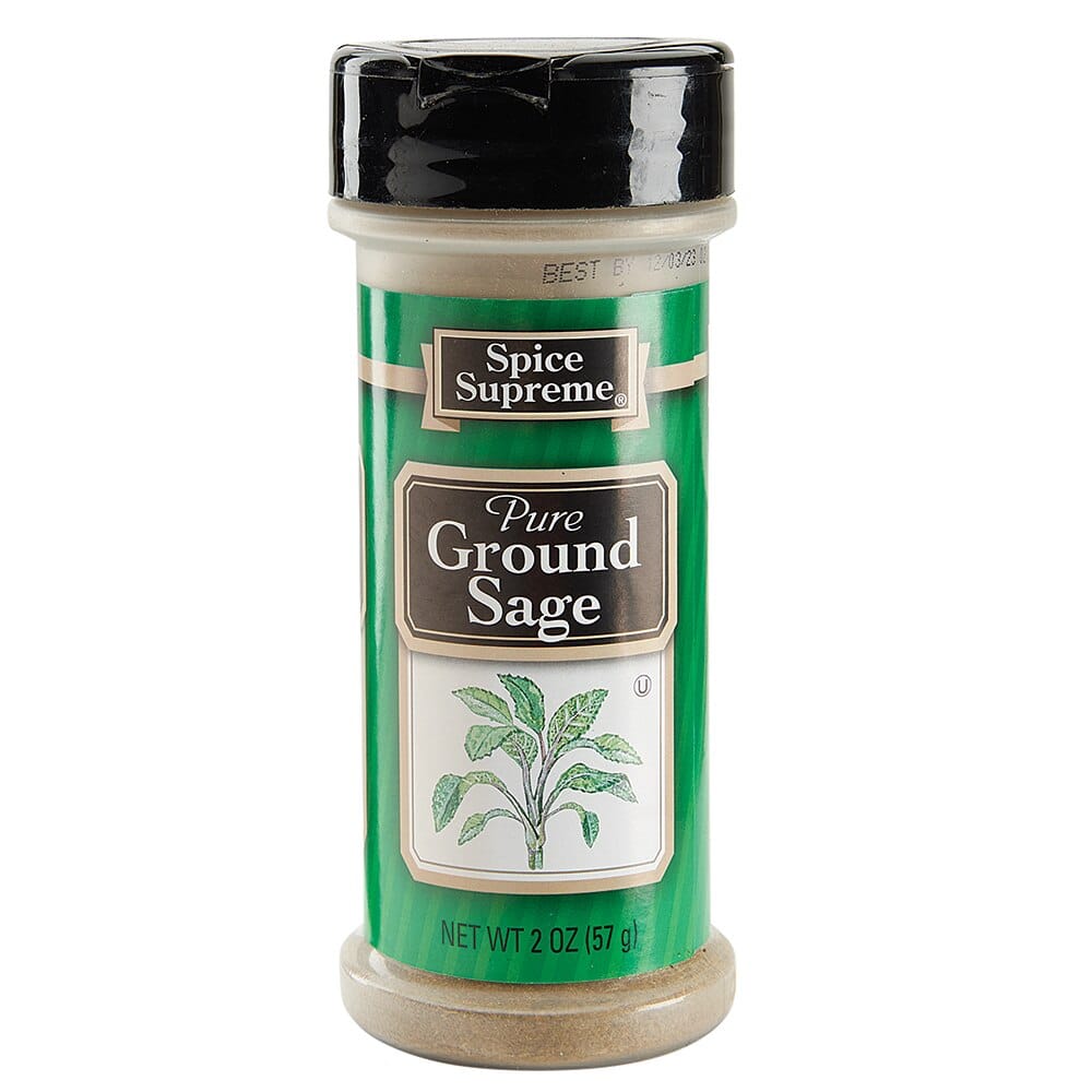 Spice Supreme Pure Ground Sage, 2 oz