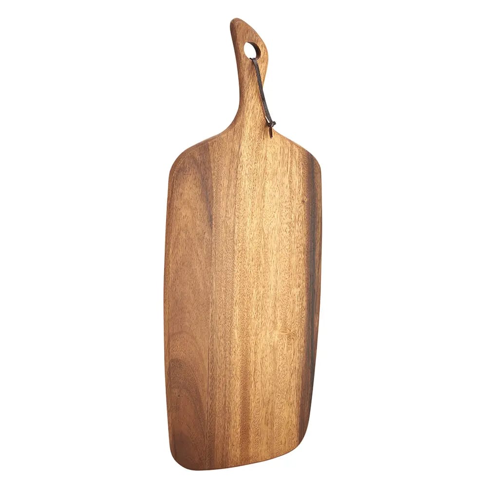 Santa Fe Rectangle Oiled Acacia Wood Cutting Board, 24" x 9"