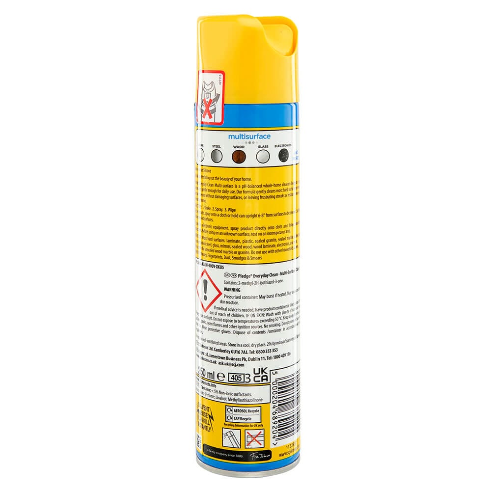 Pledge Everyday Clean Multi-Surface Cleaner, 8.45 oz