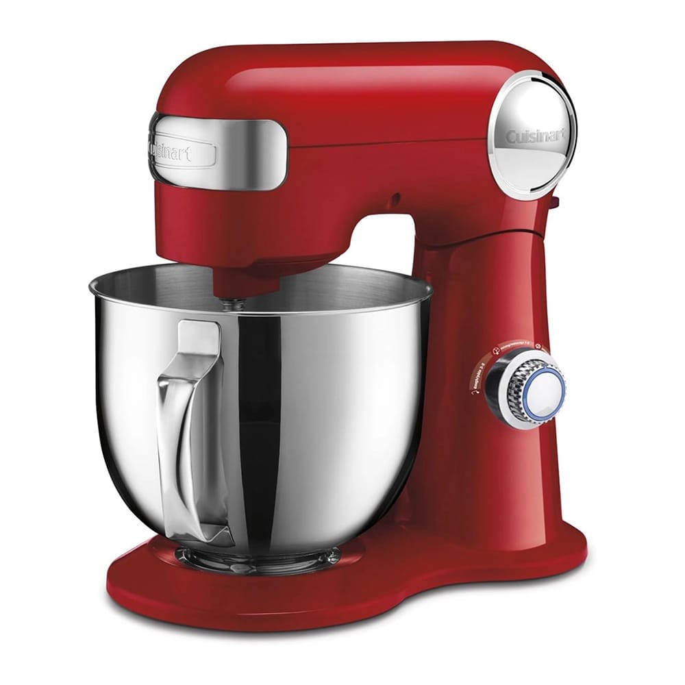 Cuisinart 5.5 qt Stand Mixer, Ruby Red