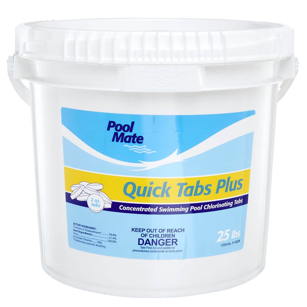 Pool Mate Quick Tabs Plus, 25 lbs