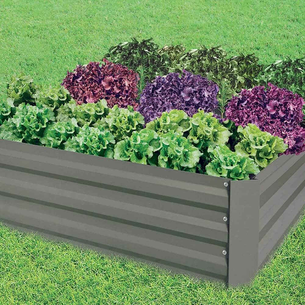 Tiller & Rowe Metal Raised Garden Bed