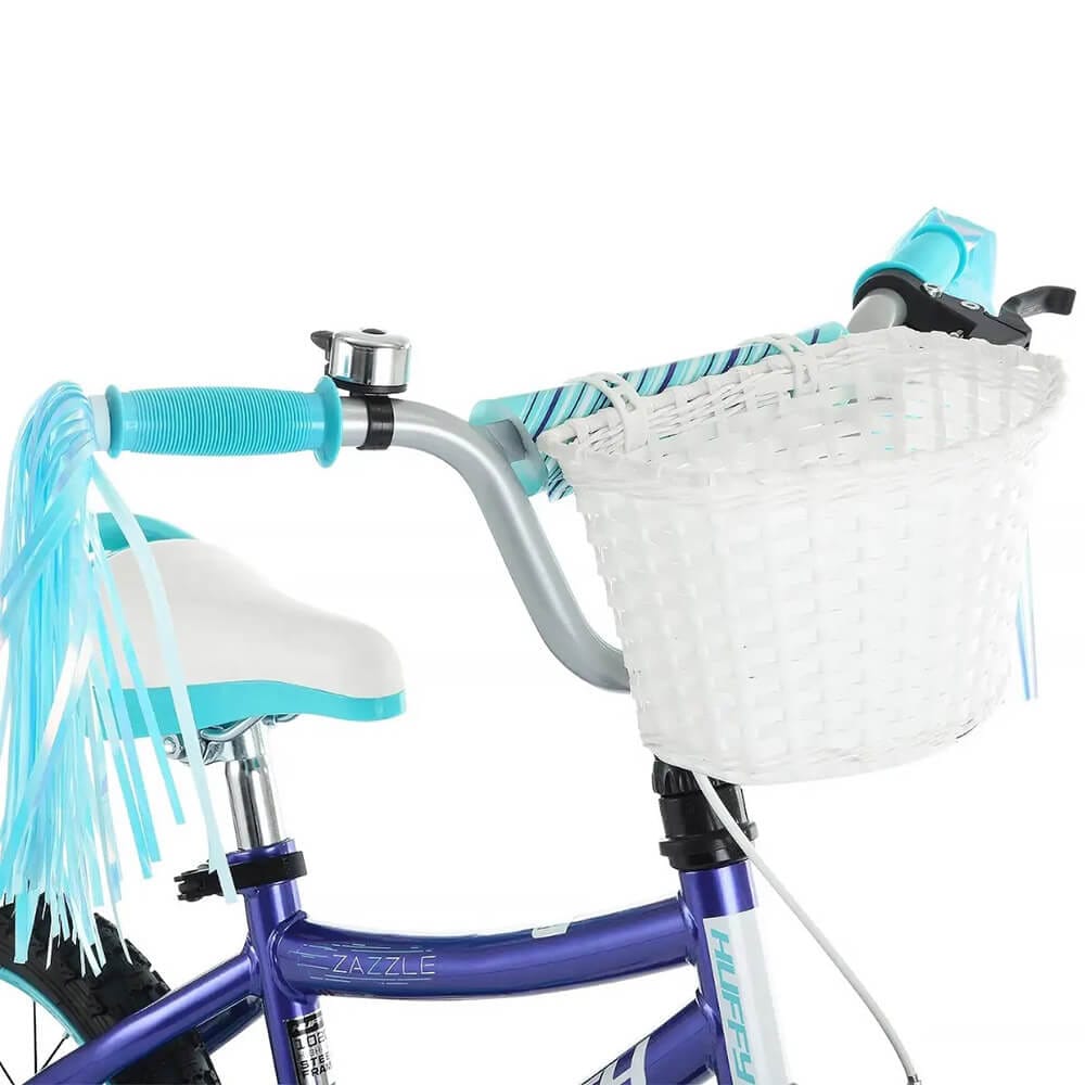 Huffy Zazzle Kids' 14-Inch Quick Connect Bike, Blue