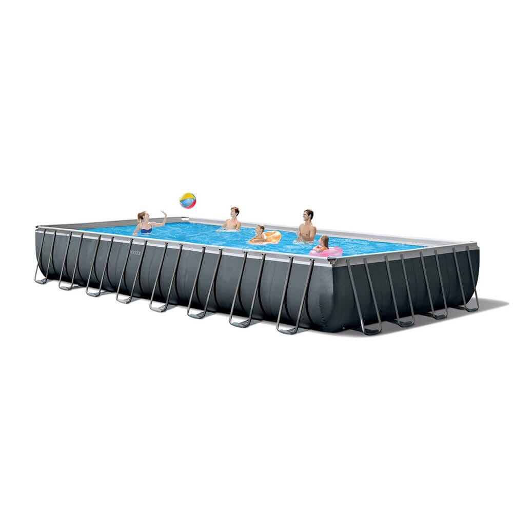 Intex 32' x 16' x 52" Ultra XTR Frame Rectangular Pool Set with Sand Filter Pump