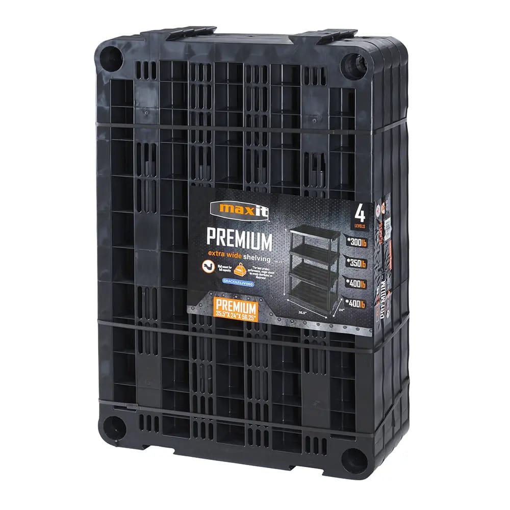 Extra Large Heavy Duty 4 Shelf