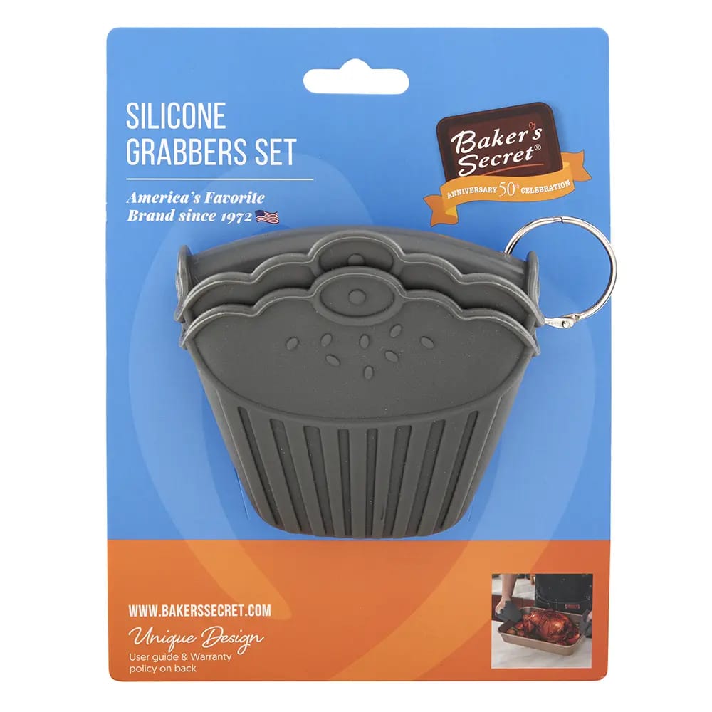 Baker's Secret Silicone Grabber Set, 2 Piece