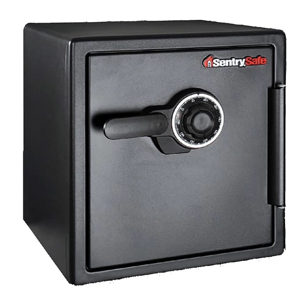 SentrySafe Fire and Water-Resistant Safe with Dial Lock, 1.23 Cu. ft.
