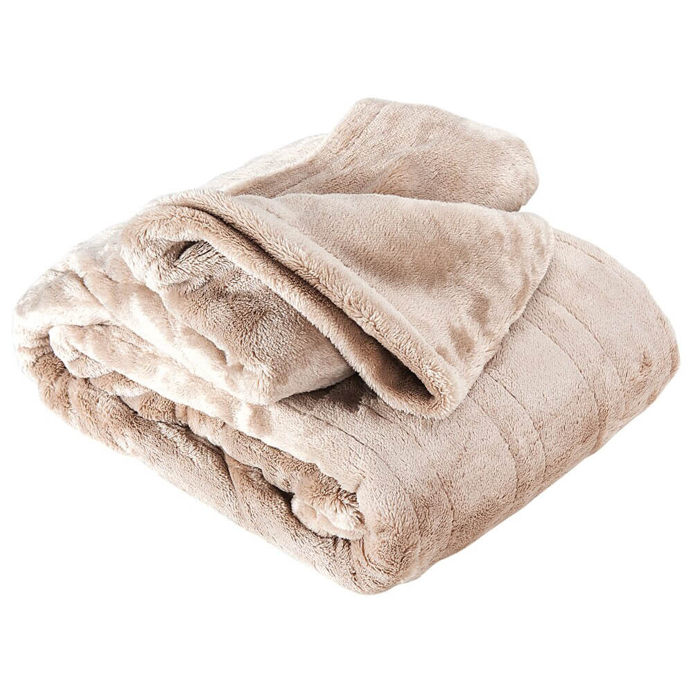 Westerly Heated Micromink Throw Blanket