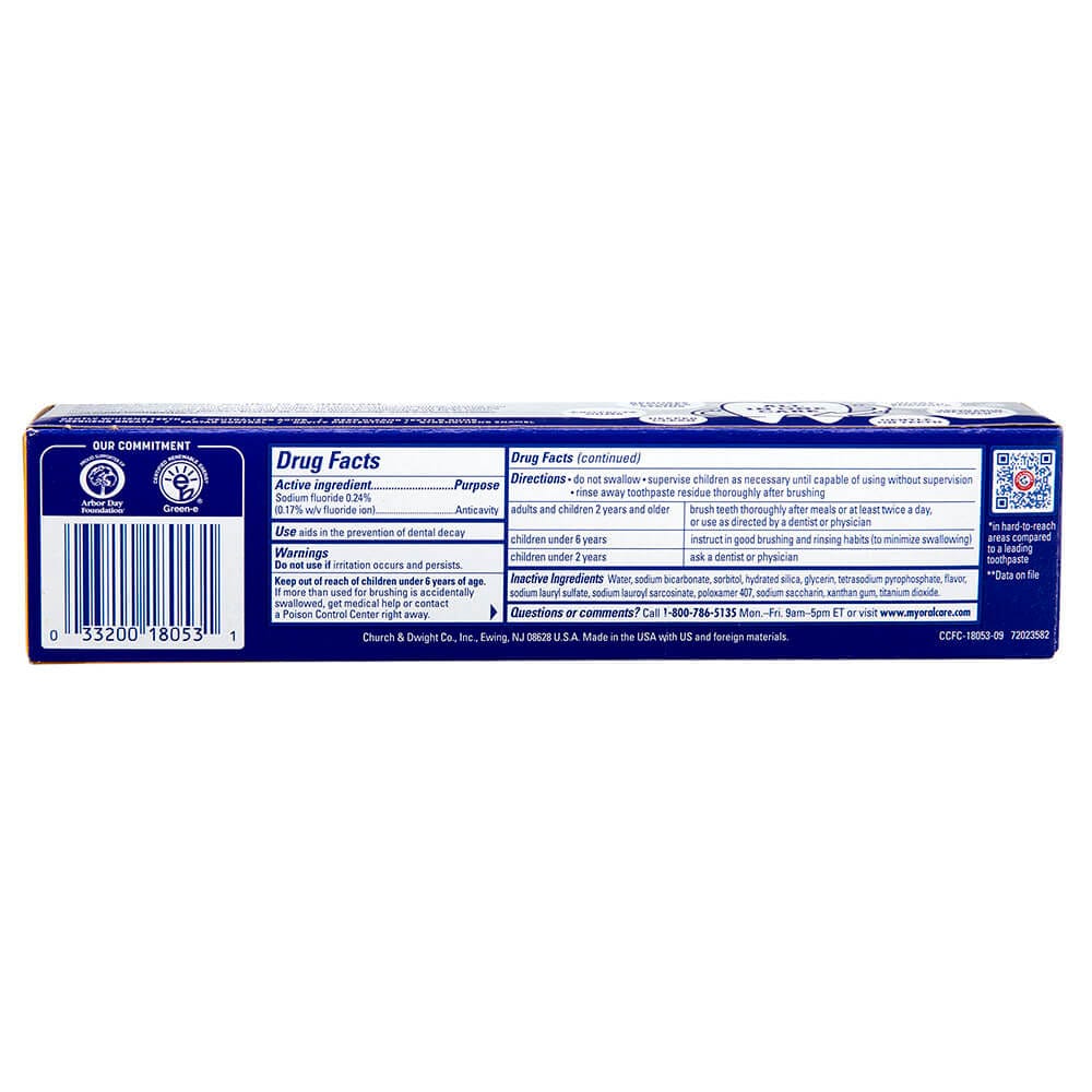 Arm & Hammer Complete Care Fresh Mint Anticavity Fluoride Toothpaste, 6 oz