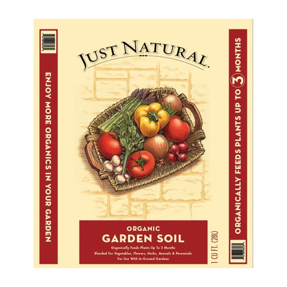 Just Natural Organic Garden Soil, 1 cu ft