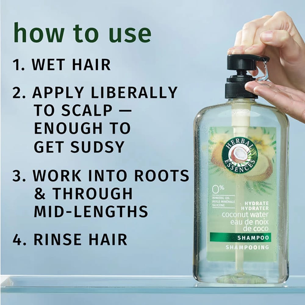 Herbal Essences Hydrating Coconut Water & Jasmin Shampoo, 29.2 fl oz