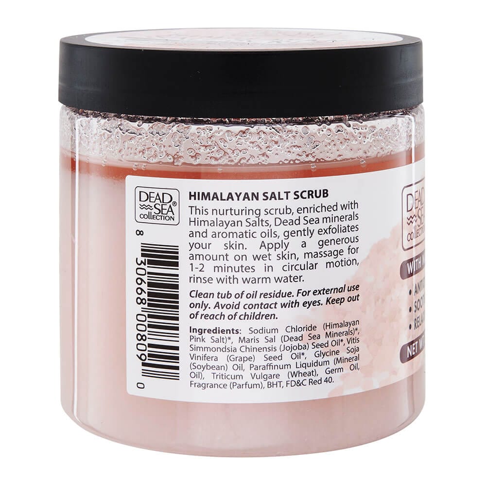 Dead Sea Himalayan Salt Scrub, 23.28 oz