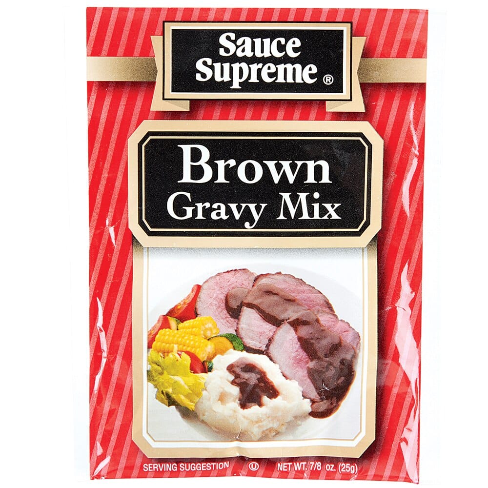 Sauce Supreme Brown Gravy Mix, 0.88 oz