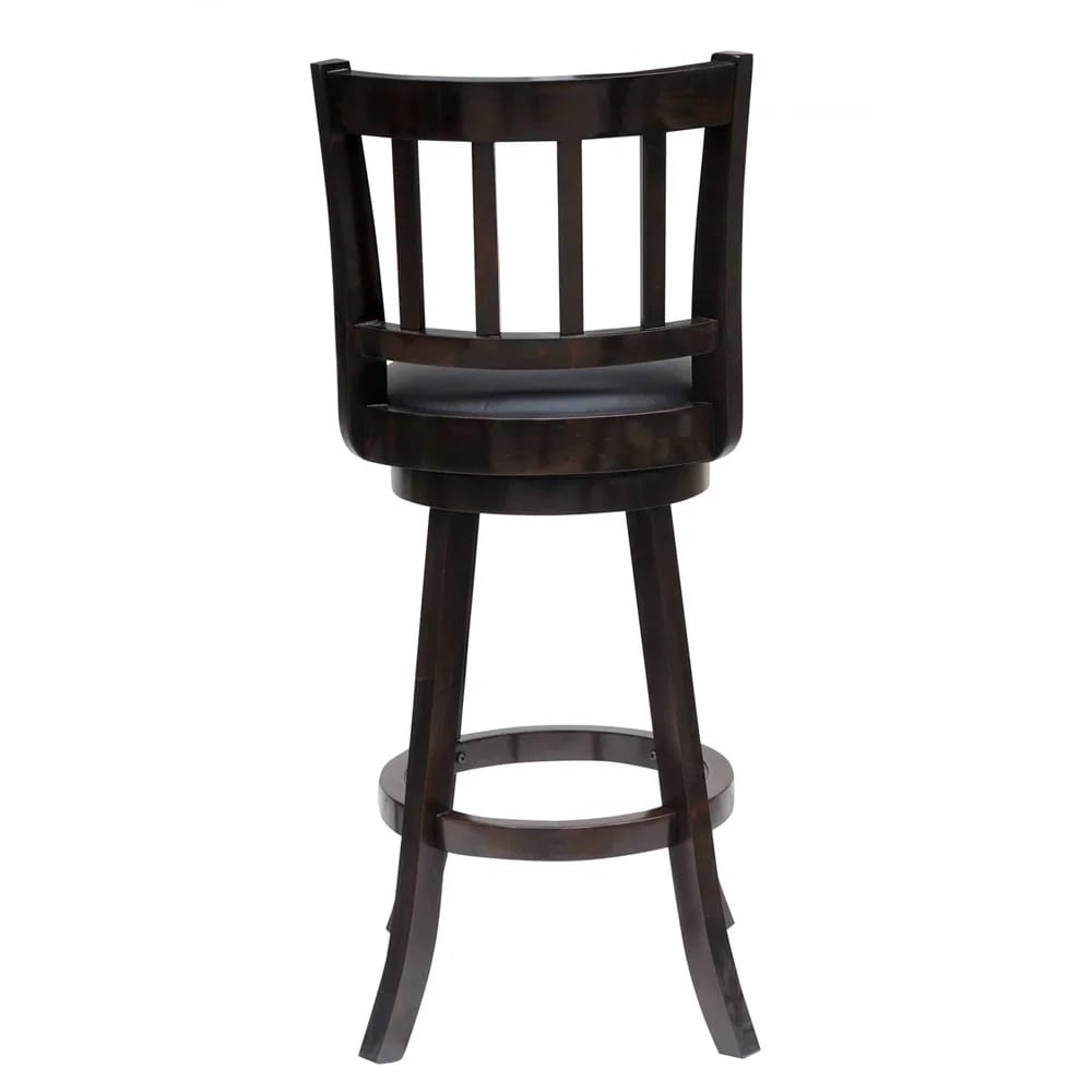 Bloomington 24" Swivel Counter Stool, Cappuccino