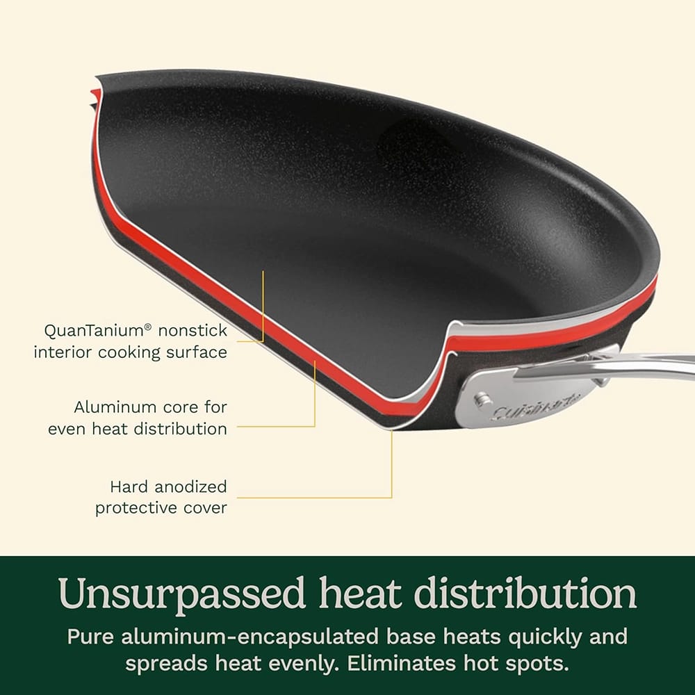 Cuisinart 17-Piece Chefs Classic Nonstick Hard Anodized Set, Black