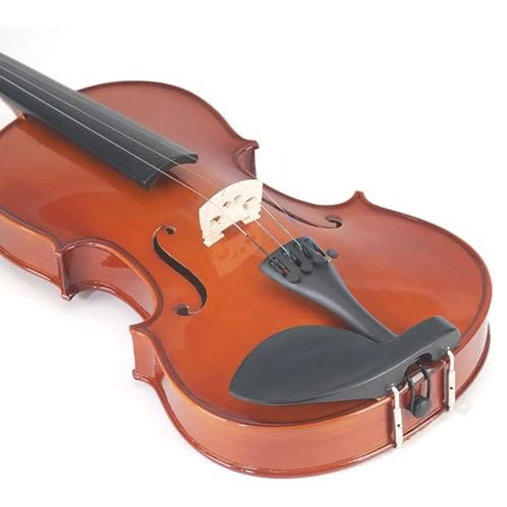 Mendini 12" Varnish Solid Wood Viola, Natural