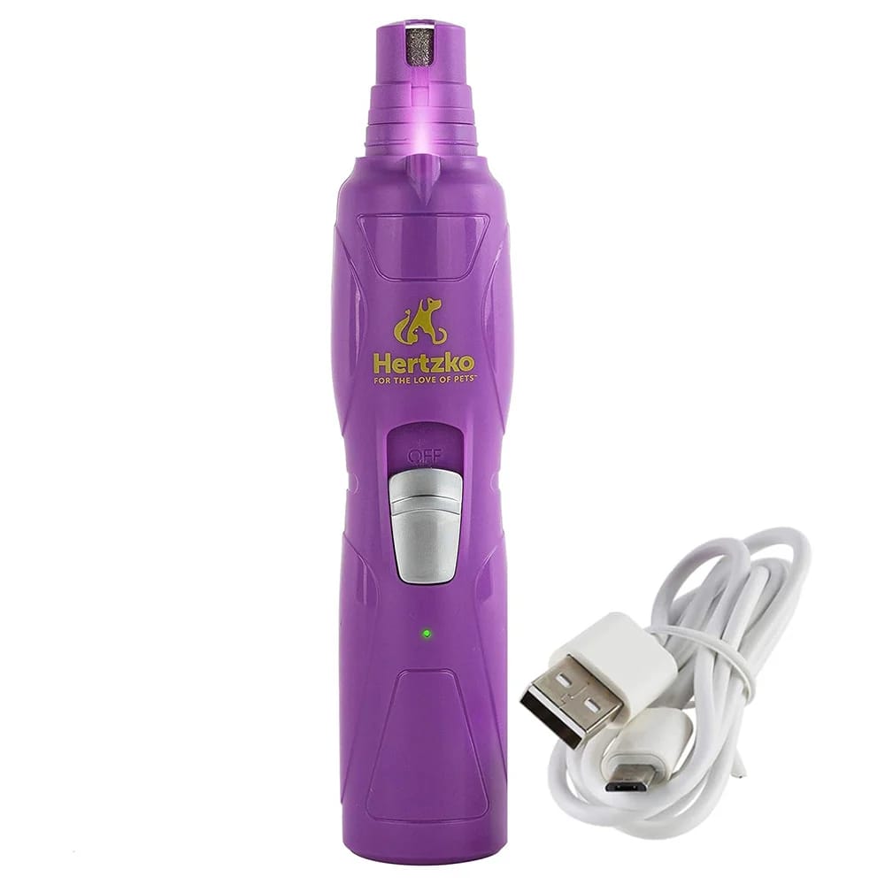 Hertzko Electric Pet Nail Grinder, Purple