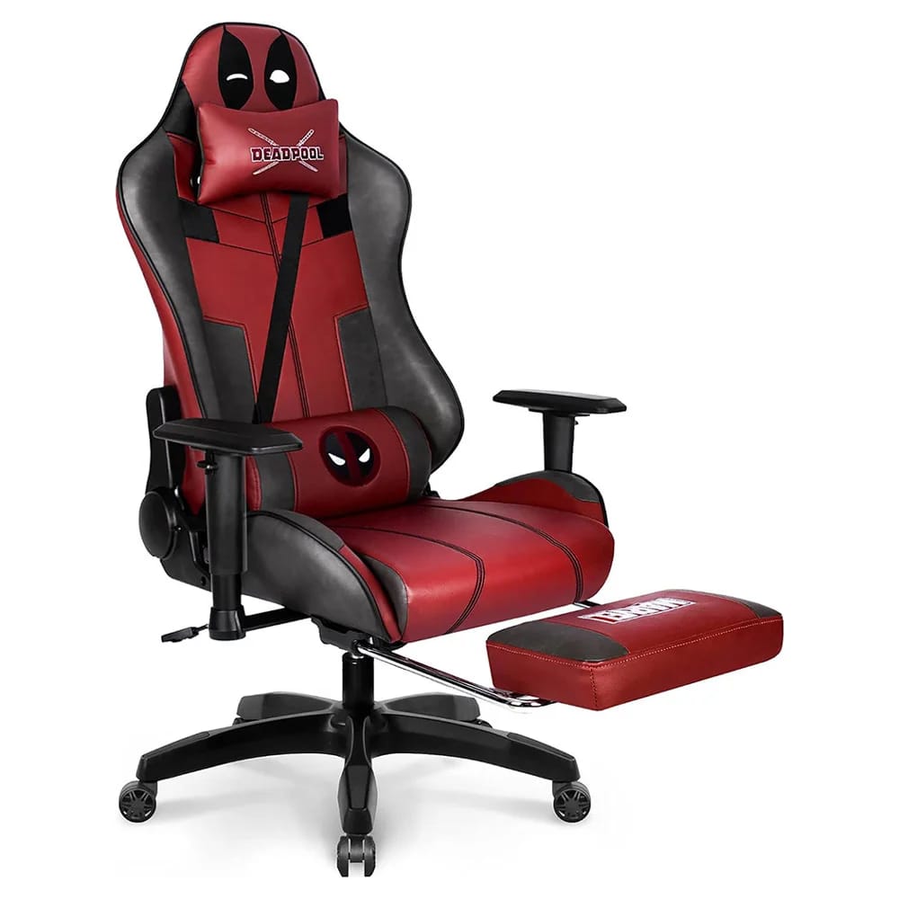 Neo Chair Marvel Avengers Gaming Chair with Foot Rest, Deadpool