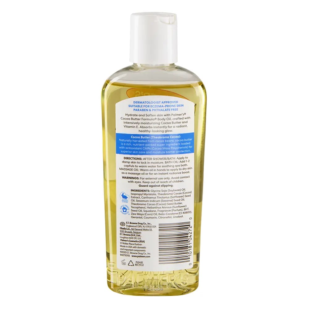 Palmer's Moisturizes Softens Body Oil, 5.1 fl oz.