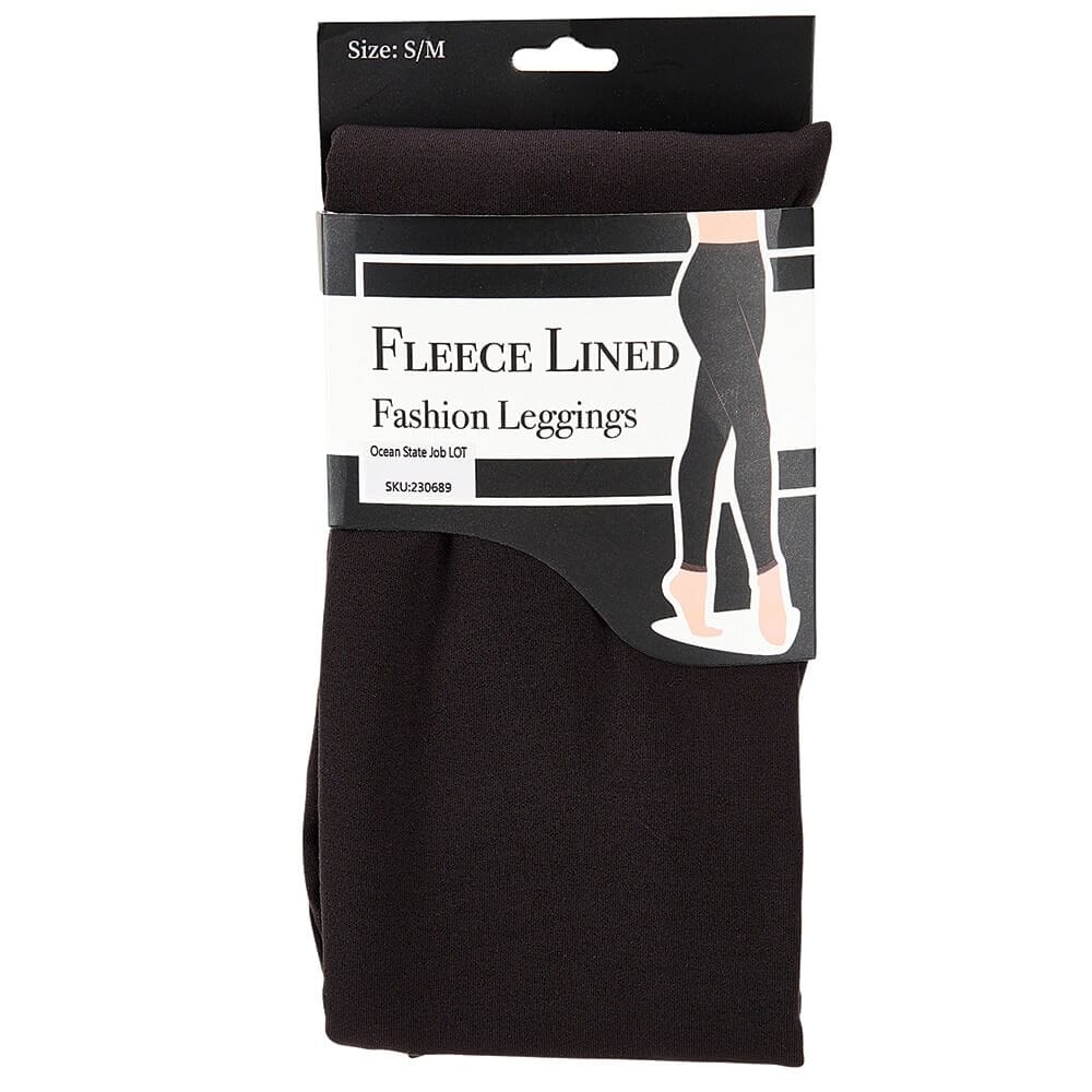 Fleece Lined Fashion Leggings