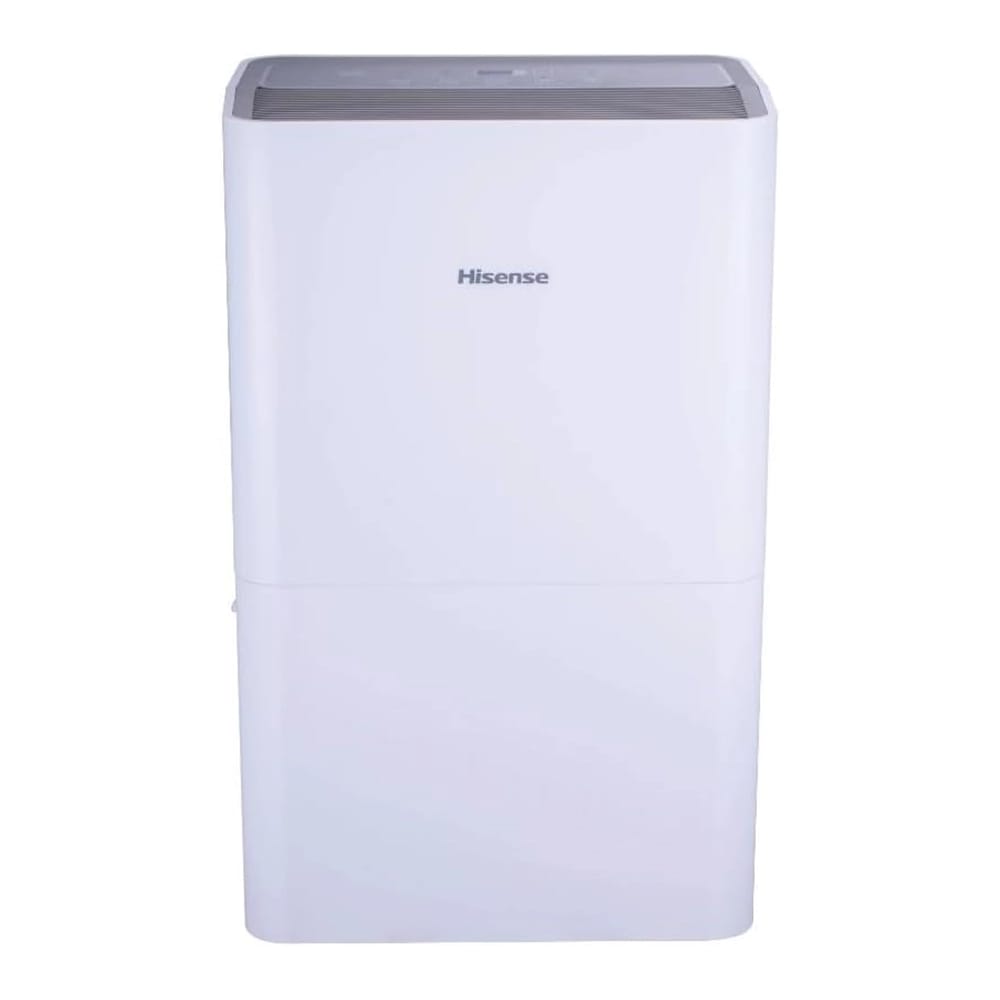 Hisense 50-Pint Capacity 3-Speed Dehumidifier, White (Factory Refurbished)