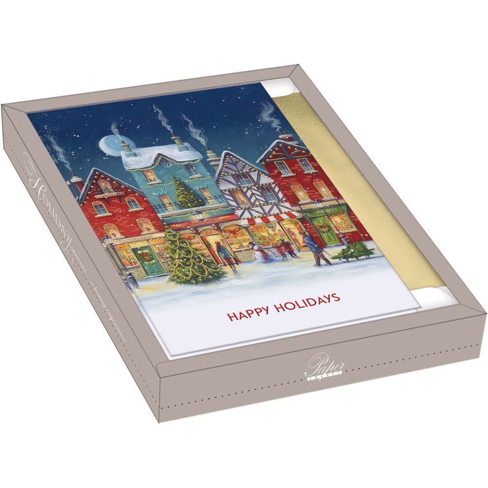 Luxury Christmas Favorites Boxed Cards, 18 Pack