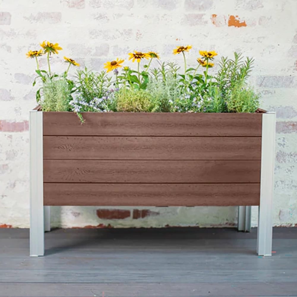Vita Urbana Greens Elevated Garden, Espresso