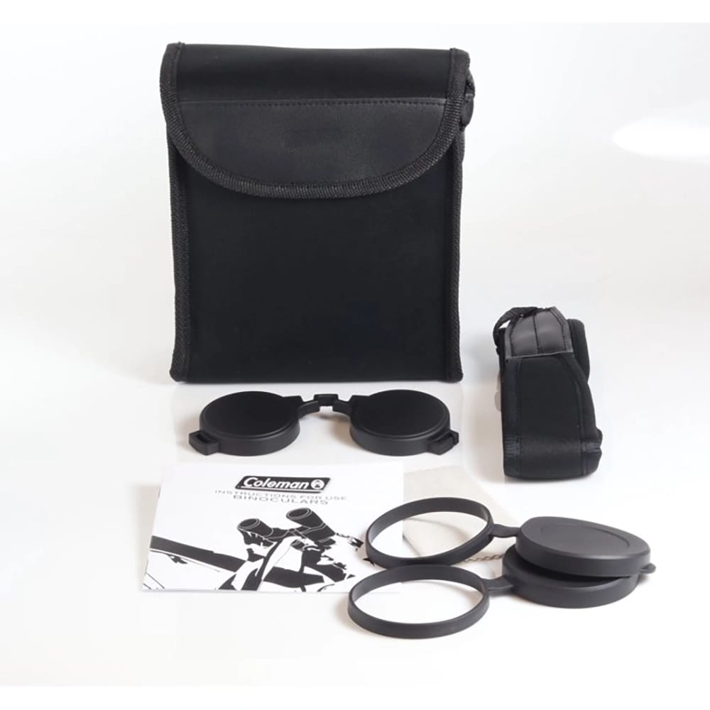 Coleman Signature 8x42 Waterproof Roof Prism Binoculars, Black