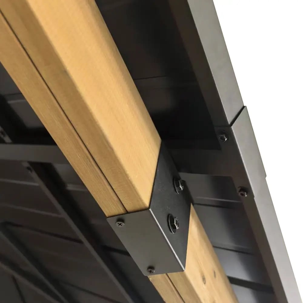 Rockport 11' x 11' Cedar Wood Hard Top Gazebo