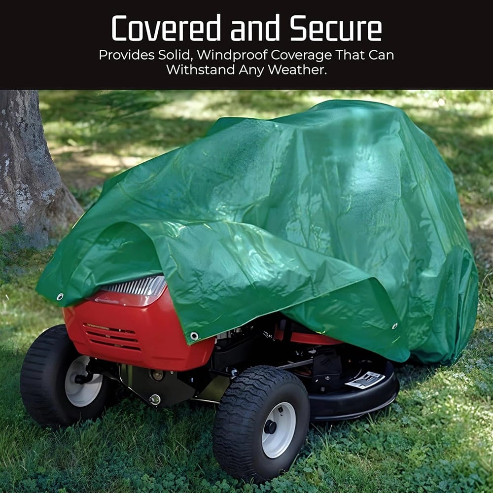 Bolt Dropper Large Weatherproof Outdoor Tarp, 9.8' x 11.8', Green