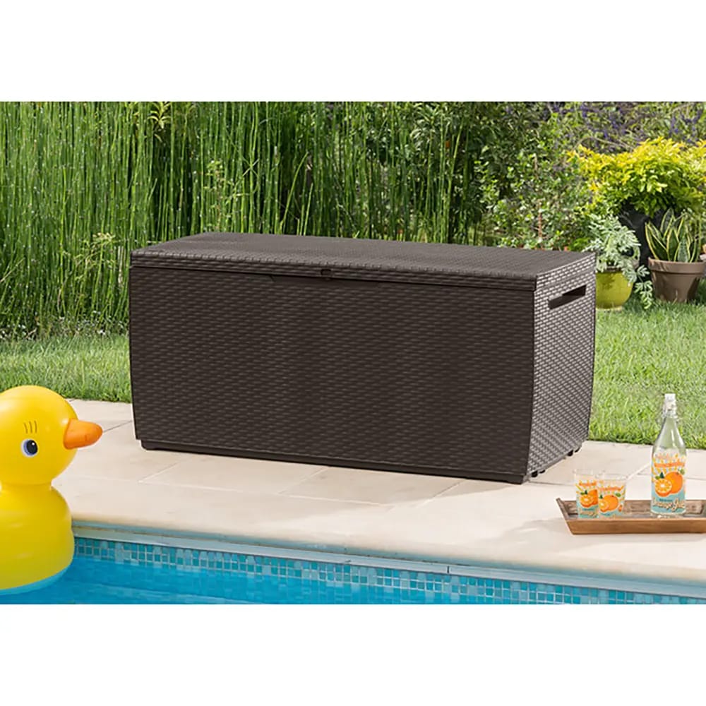 Keter Capri 80-Gallon Deck Box, Brown