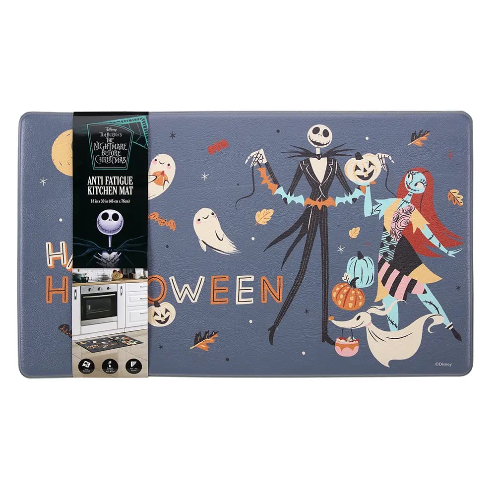 Nightmare Before Christmas Anti-Fatigue Halloween Mat, 18" x 30"