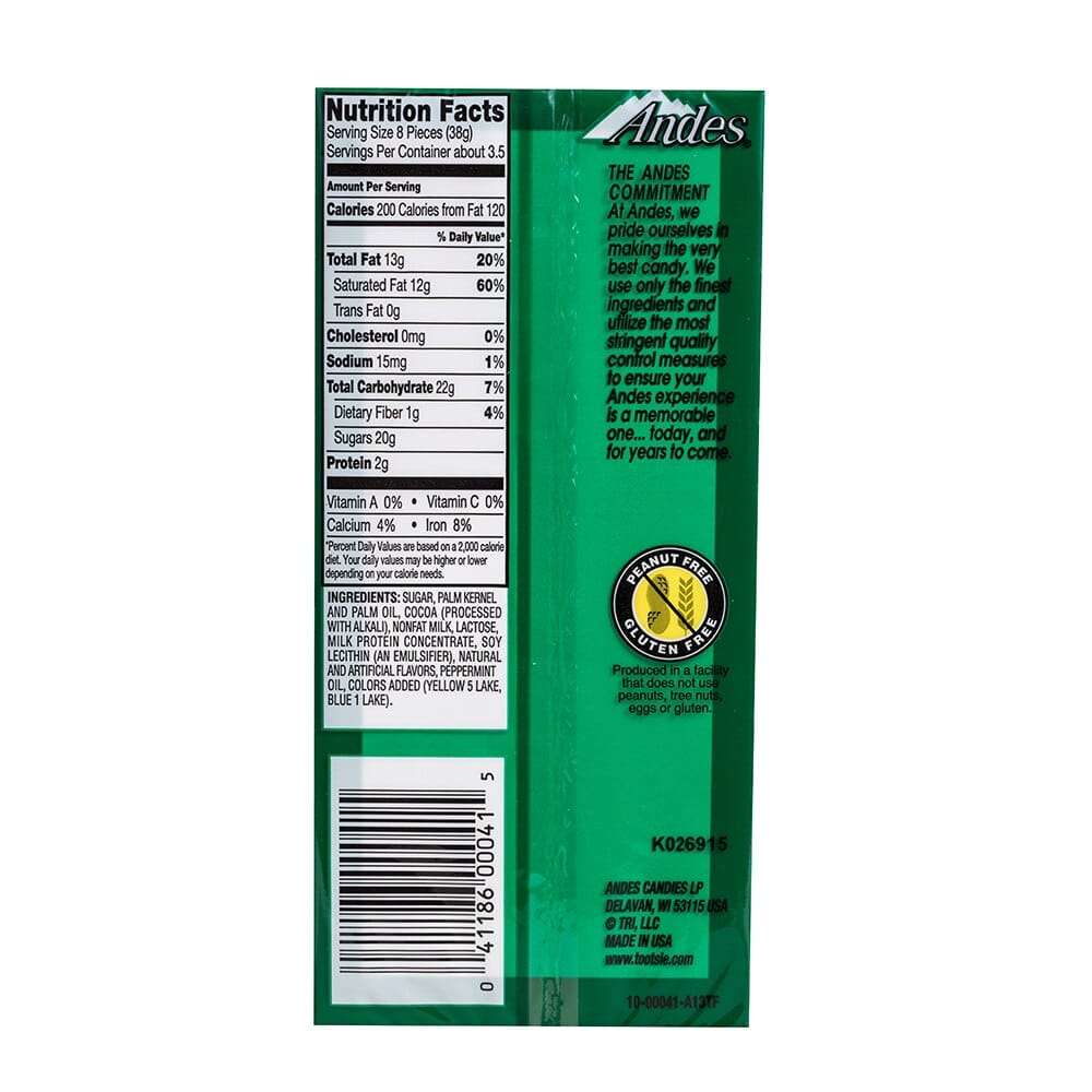 Andes Thin Mints, 4.67 oz