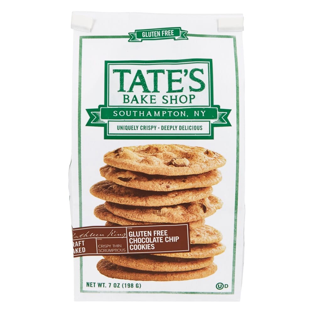 Tate's Bake Shop Gluten-Free Chocolate Chip Cookies, 7 oz