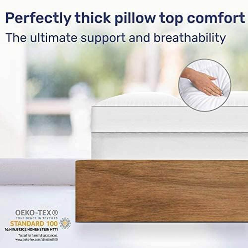 Sleep Mantra Queen Cooling Mattress Topper