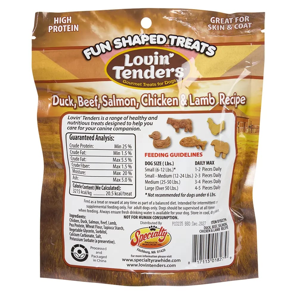 Lovin' Tenders Fun Shaped Treats, 9 oz