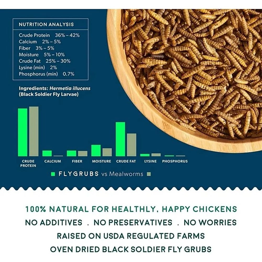 FLYGRUBS 20 lb Premium Feed Additive