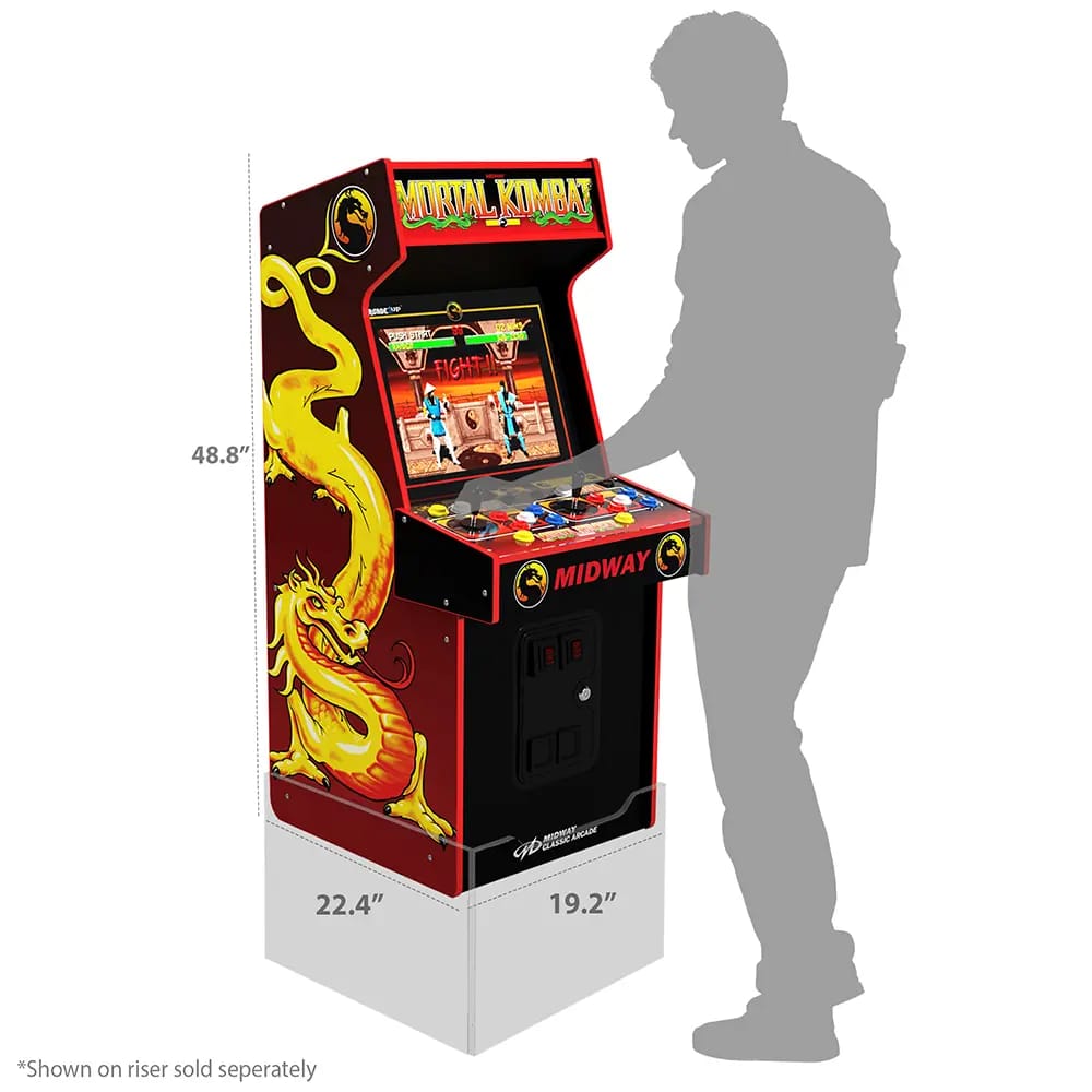 Arcade1UP Mortal Kombat 30th Anniversary Legacy Edition Arcade Game