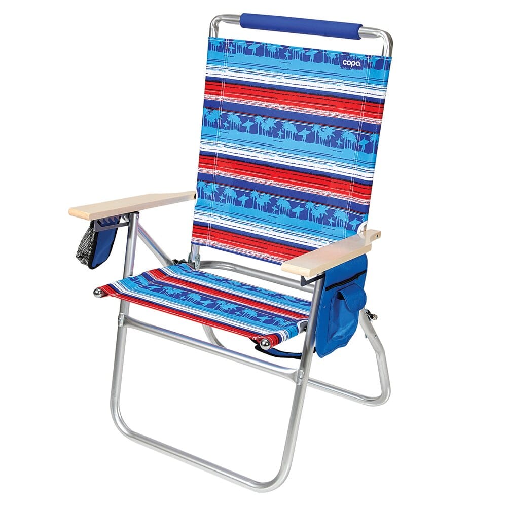 7 Position Copa Hi Back Big Tycoon Beach Chair