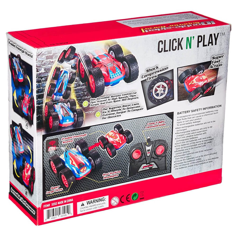 Click N' Play Remote Control Stunt Car