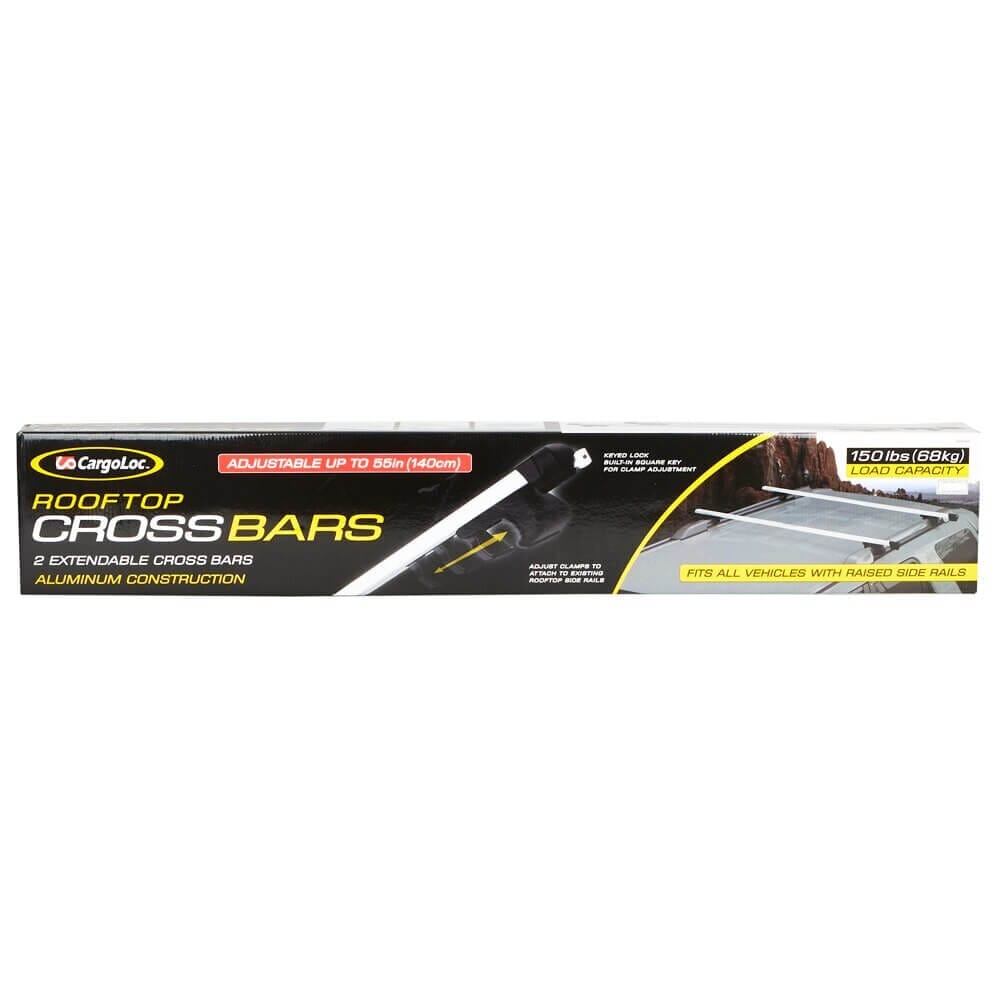 CargoLoc Rooftop Cross Bars, 2 Piece