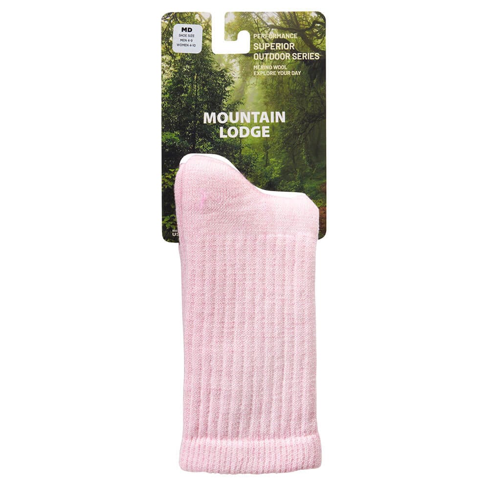 Mountain Lodge Women's Performance Outdoor Series Merino Wool Hiker Socks