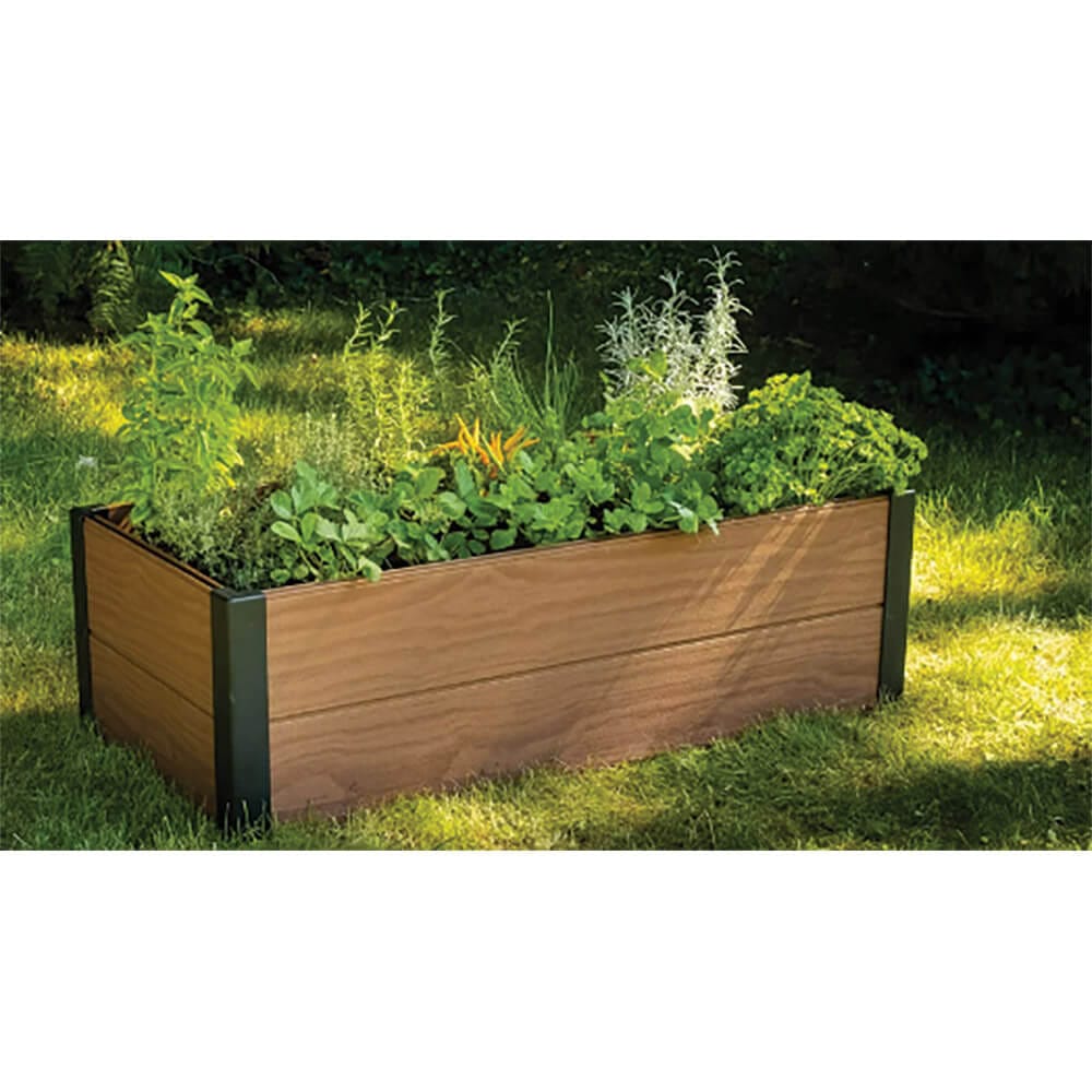 Keter Maple Trough Garden Bed, Brown