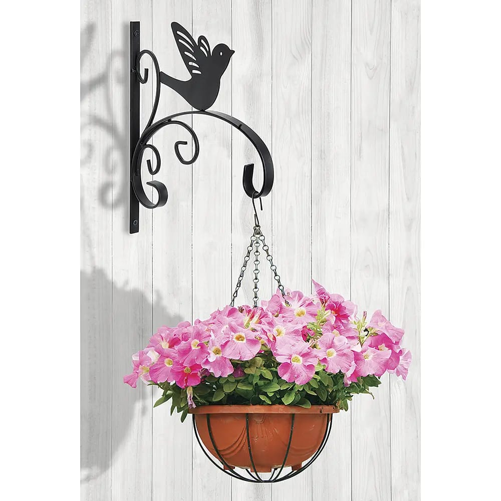 Wrought Iron Plant Bracket , 11"