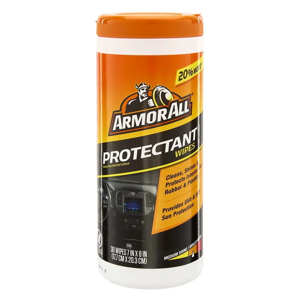 Armor All Protectant Wipes, 30 ct