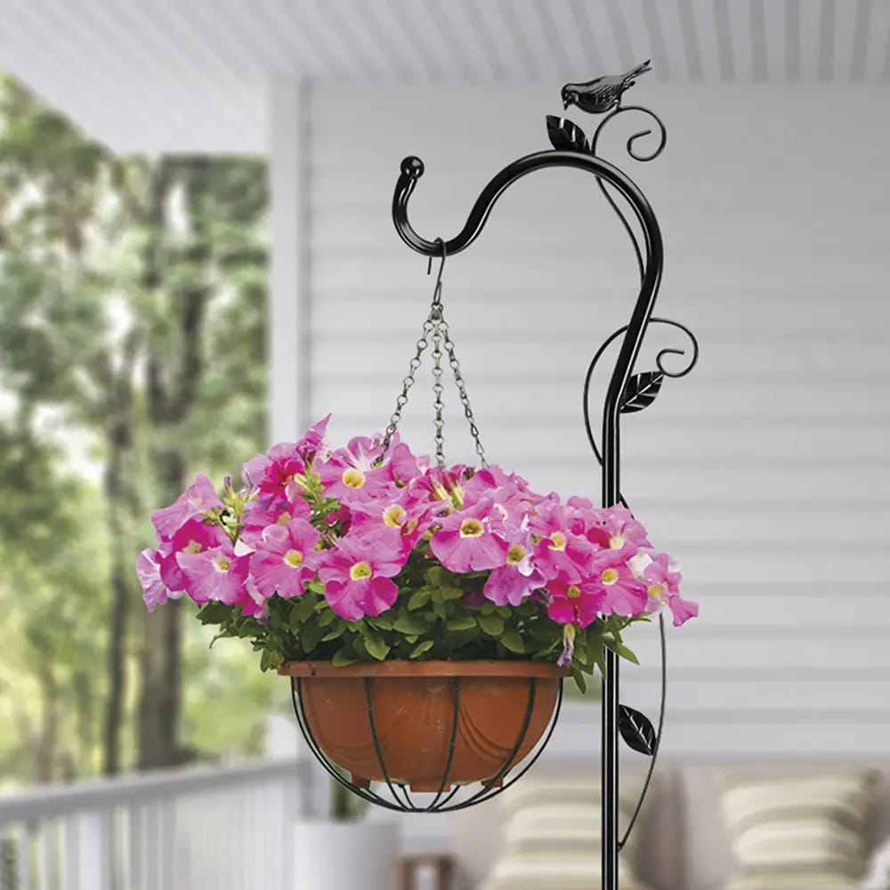 Outdoor Living Accents Shepherd's Hook, 65"